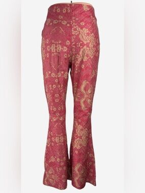 Kimchi Blue Pink Paisley Bootcut Pants